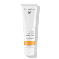 Dr. Hauschka Crema alla rosa per il giorno: Crema alla rosa nutriente per la pelle del viso secca, sensibile e arrossata Dr. Hauschka Crema alla rosa: crema da giorno per il viso